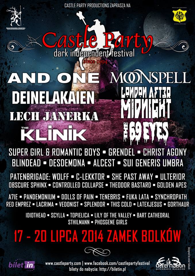 Castle Party 2014 - plakat