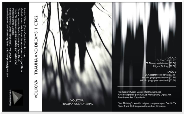 Vólkova - Trauma and dreams (wkładka kasety)