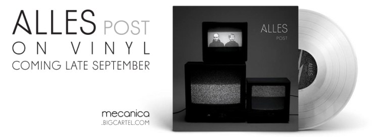 Alles - zapowiedź albumu Post na płycie winylowej © Mecanica Records