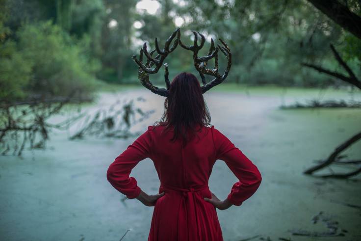 "Wiekuiste piękno" - na planie teledysku (fot. Tomasz Gotfryd)