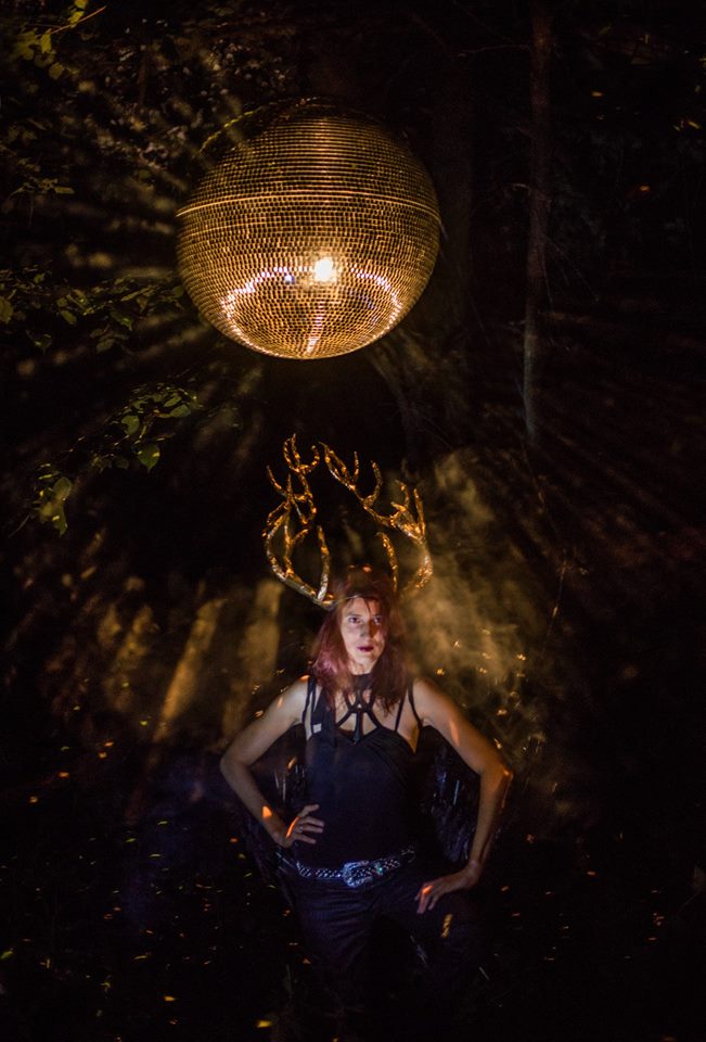 "Wiekuiste piękno" - na planie teledysku (fot. Tomasz Gotfryd)