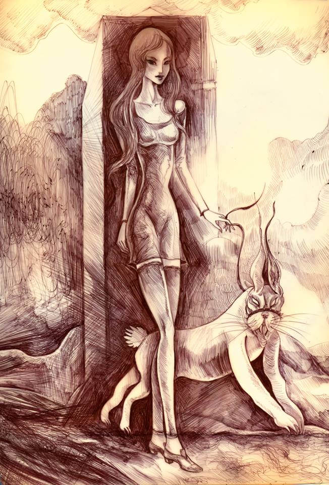 "Nadziejanka i jej brytanokrólik" © Misior (2014)