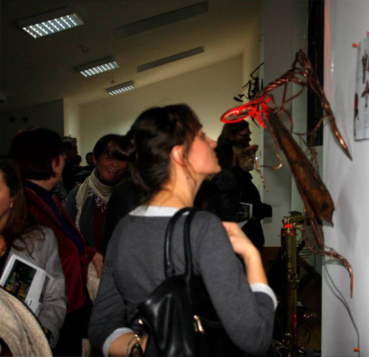 Wernisaż wystawy "Piękno czai się w mroku" (MGOK Lidzbark)