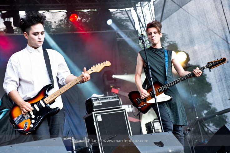 She Past Away podczas występu na Castle Party 2014 (fot. Copyright © Marcin Pflanz)