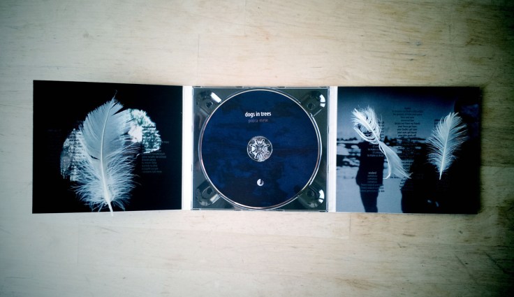 dogs in trees - pióra mew (okładka płyty CD / źródło: Bandcamp)