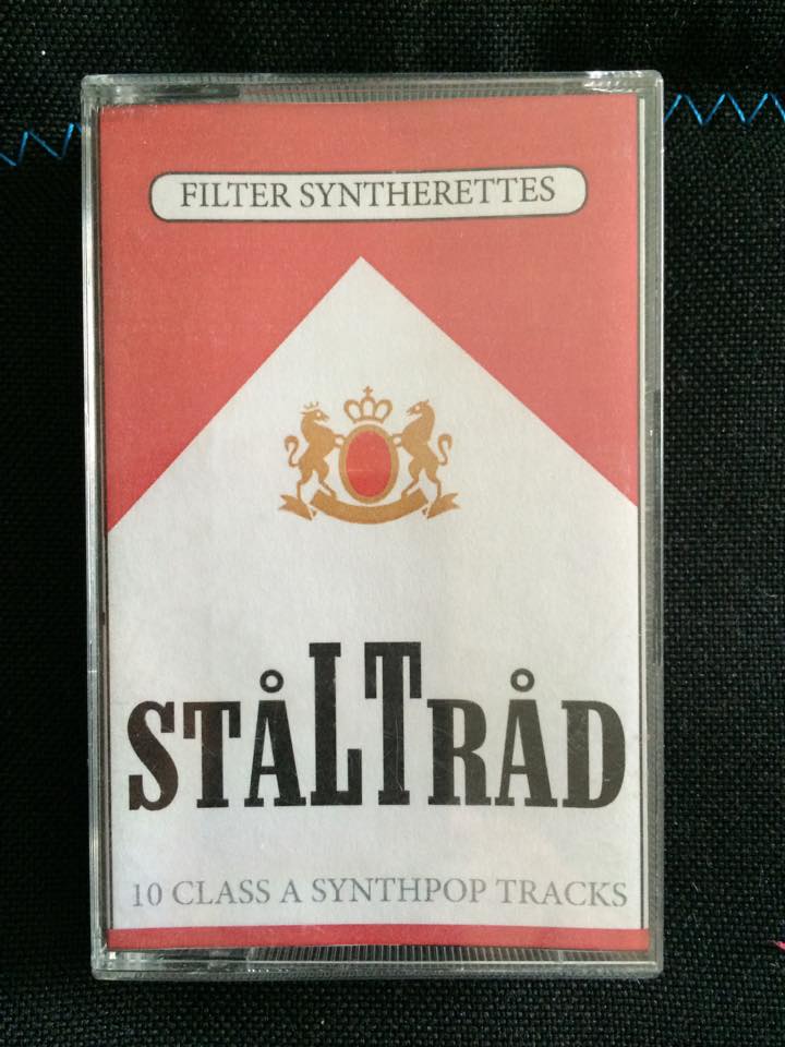 Interesująca forma graficzna okładki lonplay'a Ståltråd z 2014 roku.