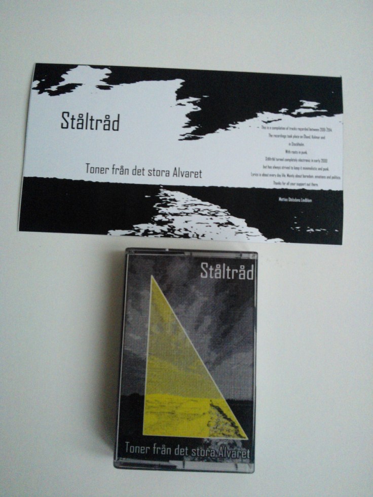 Ståltråd: Toner från det stora Alvaret - kaseta magnetofonowa z wkładką (źródło: Infravox Records)