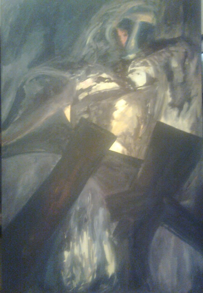 Martwa natura. Akryl na płótnie (100 / 150). © Anita Zawadzka (2015)