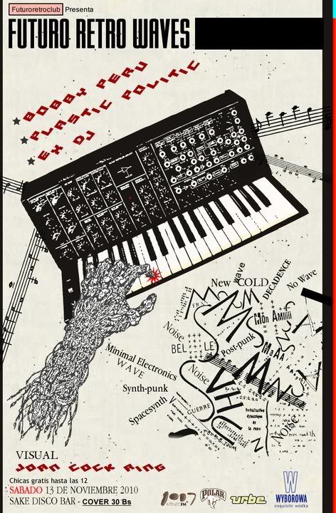 Futuro Retro Waves (plakat © Tony Teran)