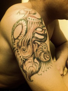 Dominika Daszewska - bez tytułu (projekt tatuażu)