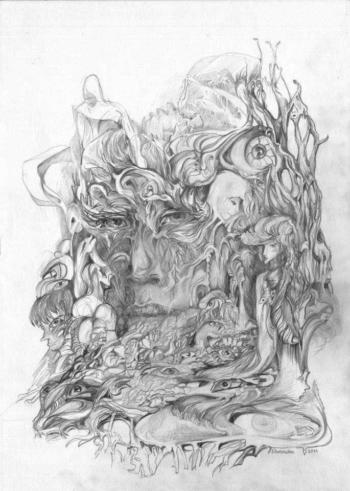 Dominika Daszewska: bez tytułu (rysunek / b.d. / 2011)