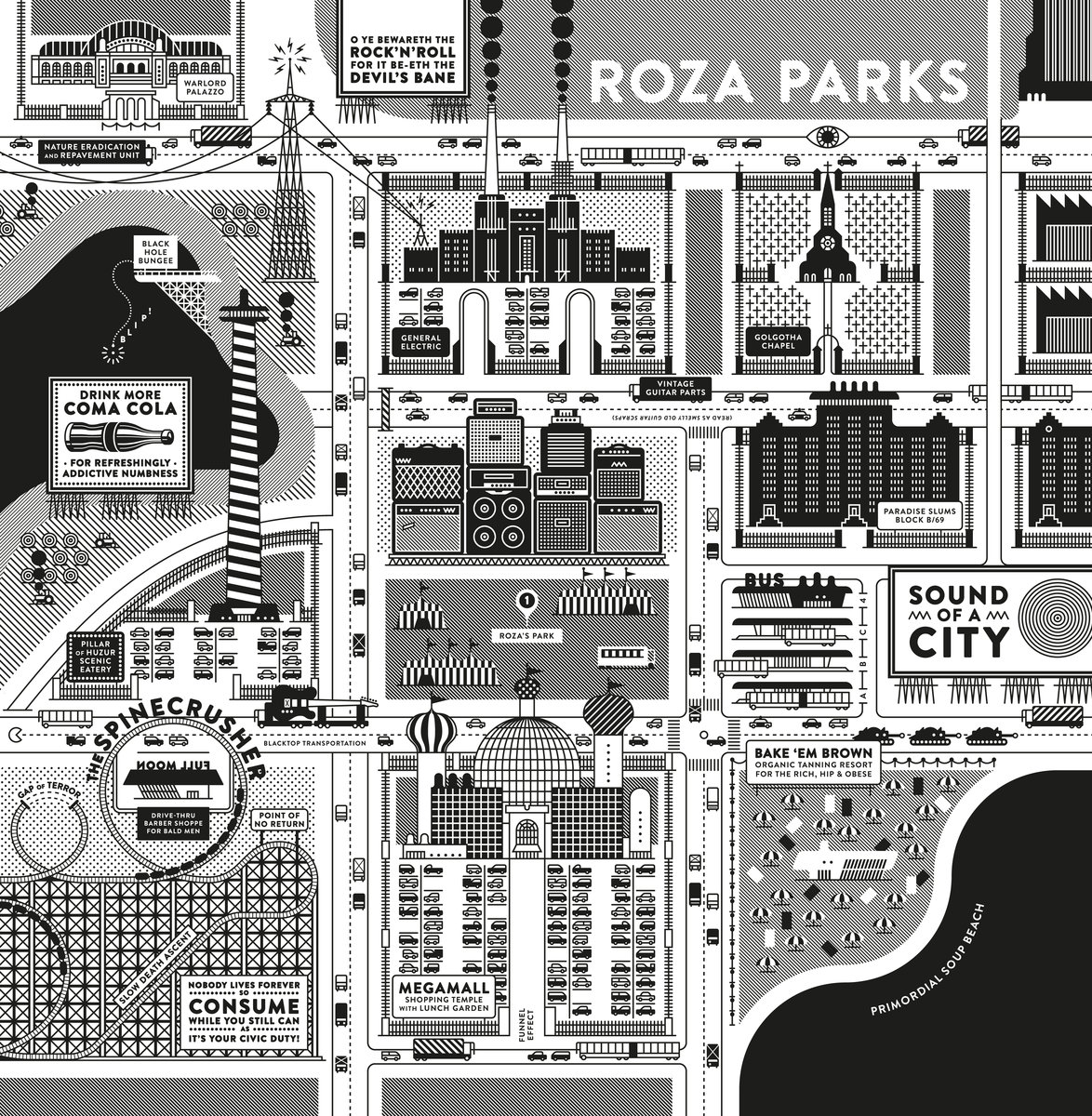 Roza Parks - Sound of the city (LP; 2017)