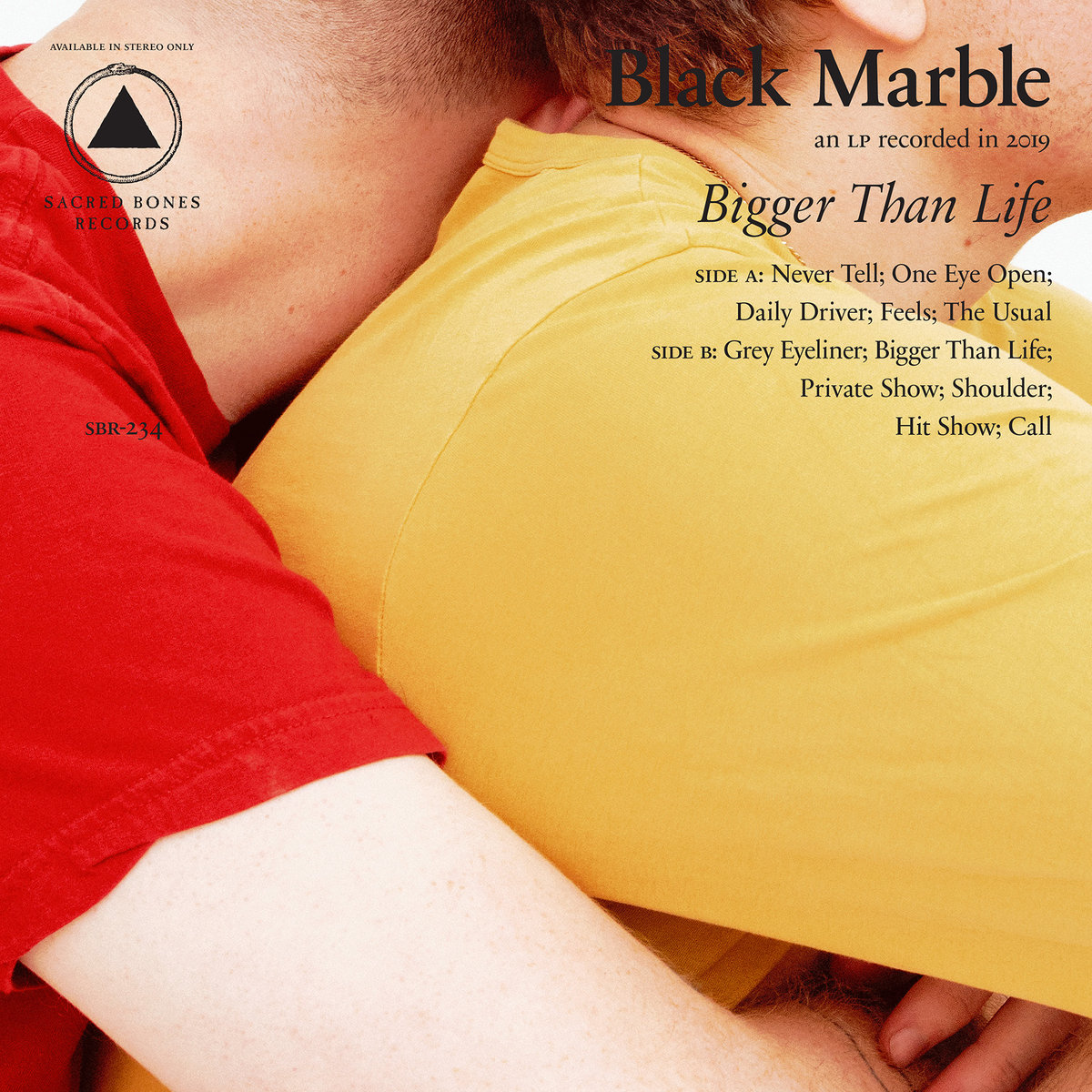 Black Marble - Bigger Than Life (LP; 2019)