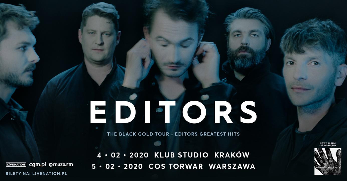 Editors i Whispering Sons na dwóch koncertach w Polsce