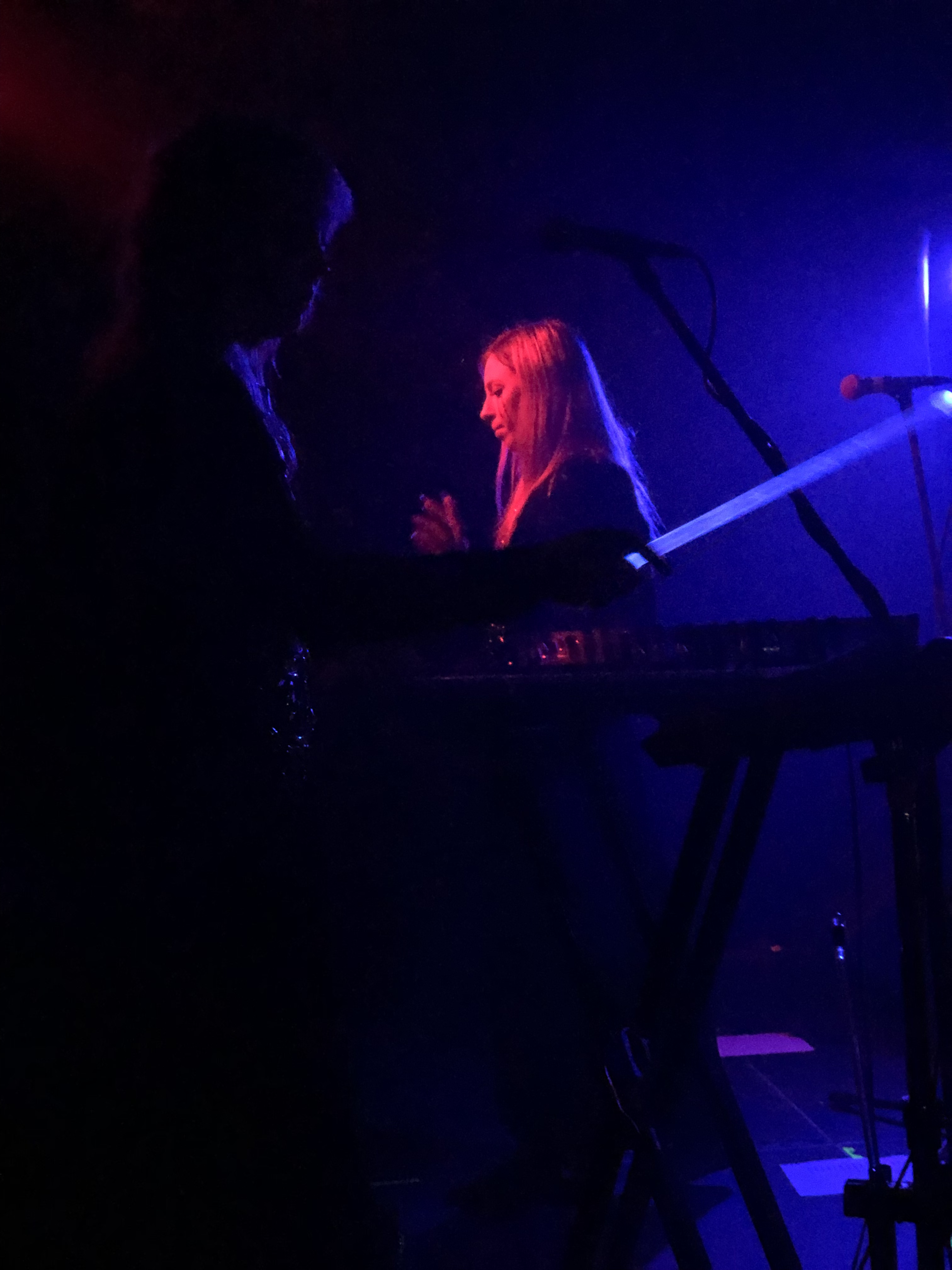 Kælan Mikla w Pogłosie (fot. Szymon Gołąb)